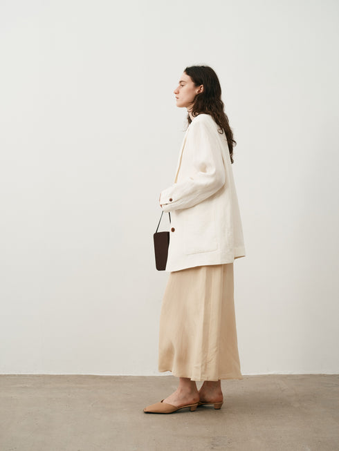 Blazer in lino Nocturne