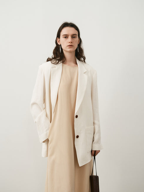 Blazer in lino Nocturne