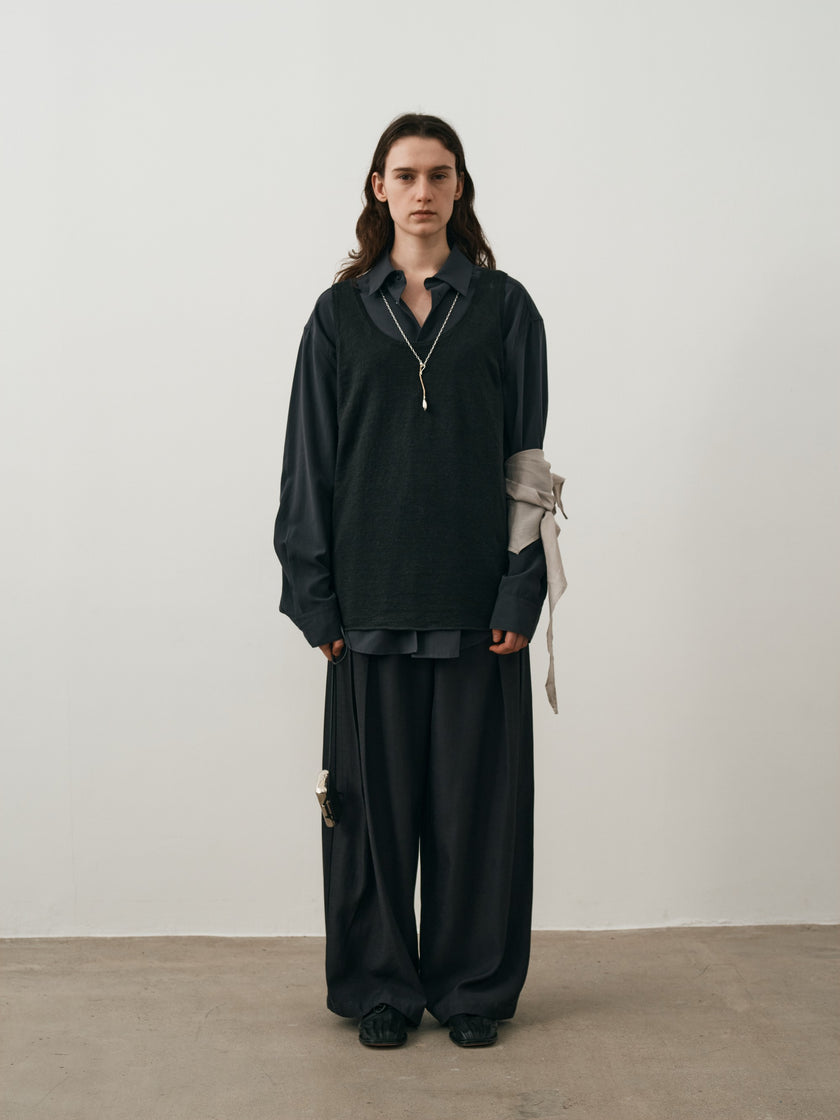 Chemise Drapée Nightfall en Tencel