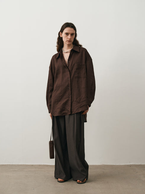 Brume Veil Linen Shirt