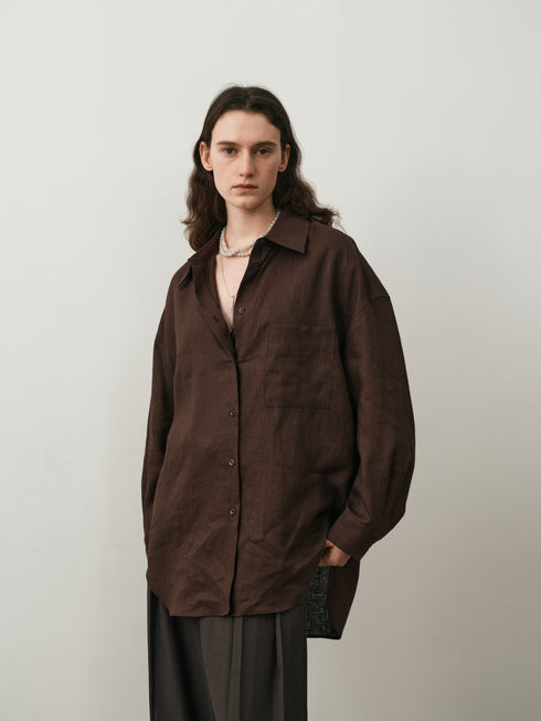 Brume Veil Linen Shirt