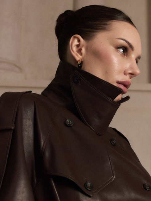 Sabine Belted Trench Coat