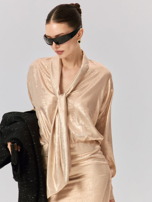 Vive Draped Blouse