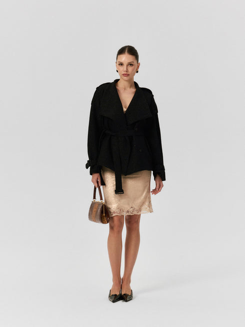 Luma Fluid Mini Skirt