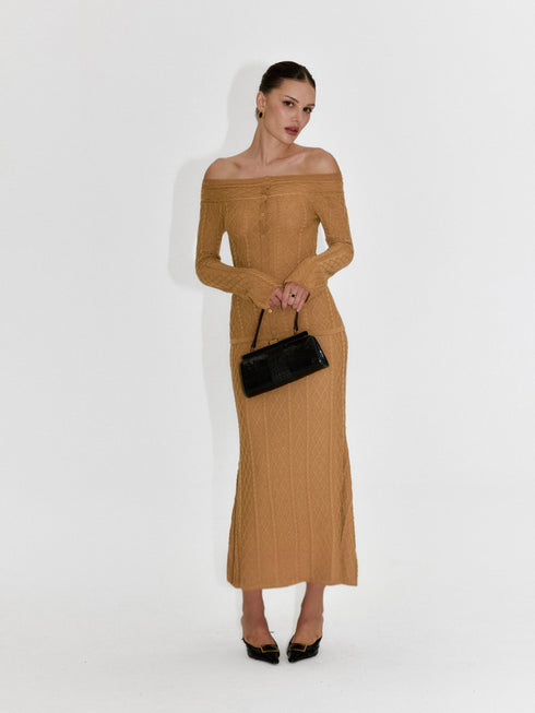 Romi Flared Wool Skirt