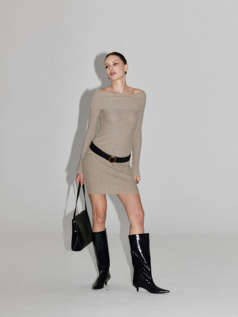 Asta Ribbed Wool Skirt
