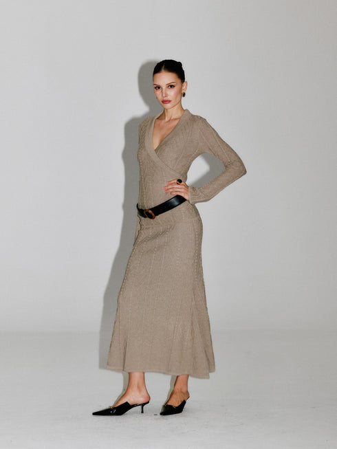 Eden Wrap Wool Top
