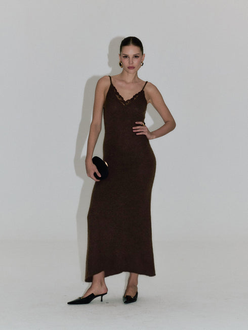 Orla Mohair Slip Dress