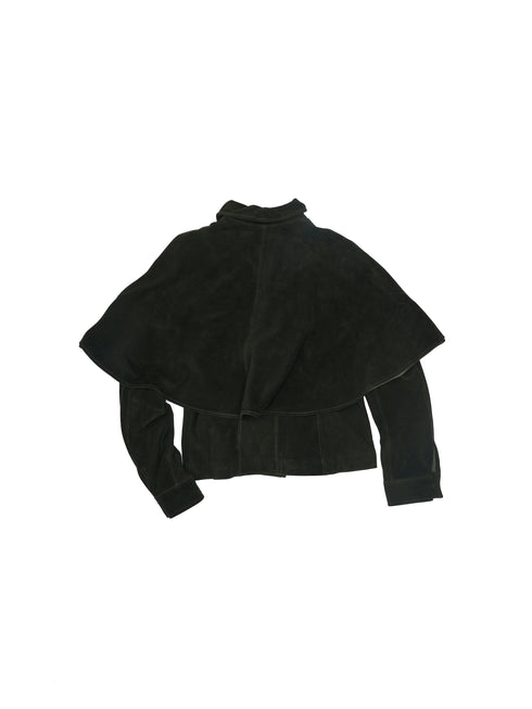 Vela Cape Leather Jacket