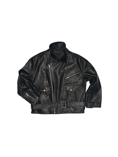 Veda Leather Moto Jacket