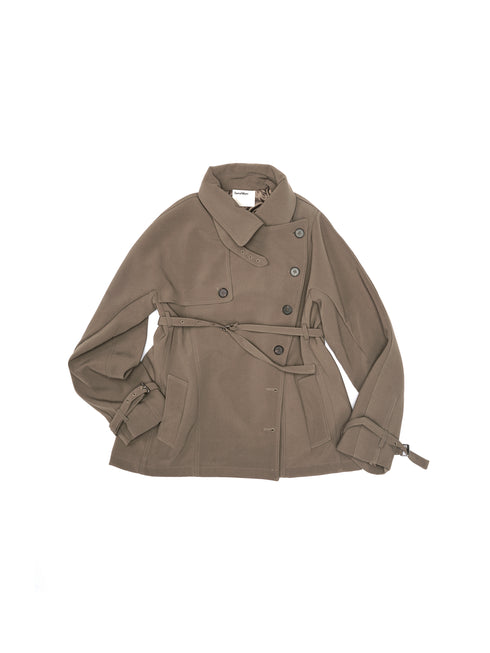 Noemi Belted Short Trench