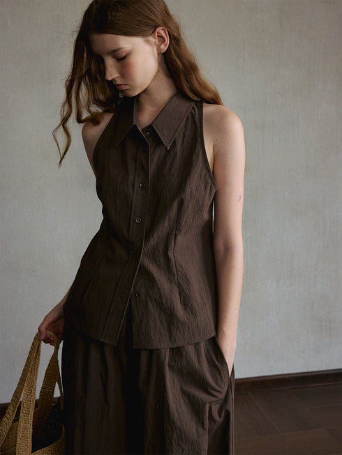 Flint Crinkled Cotton Shirt