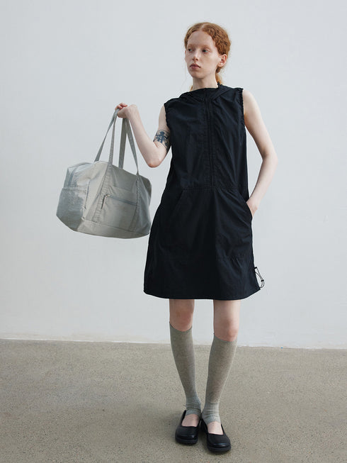 Hood Trace Dress