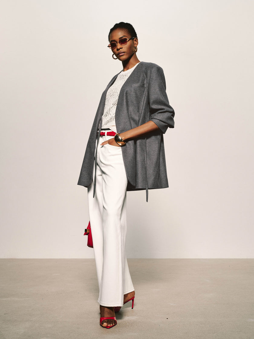 Noble Cashmere-Blend Wrap