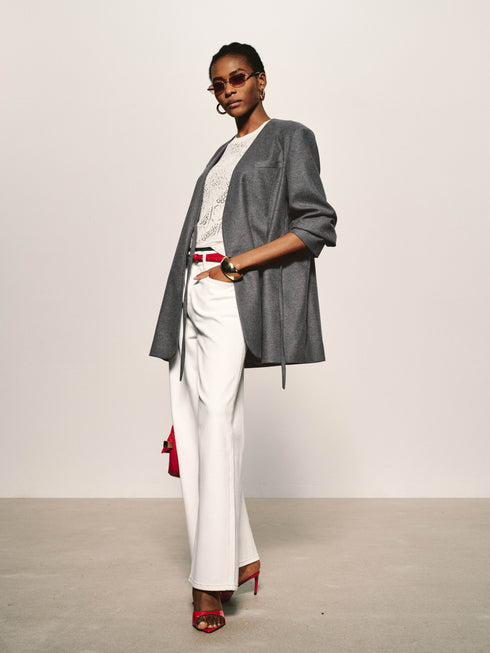 Noble Cashmere-Blend Wrap