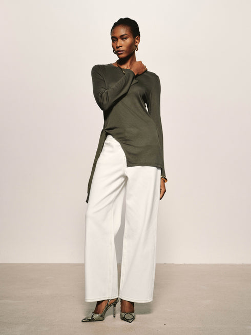 Flux Wool-Blend Top