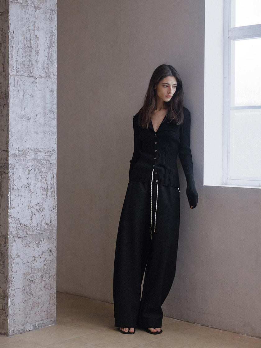 Liora Cardigan côtelé TENCEL™