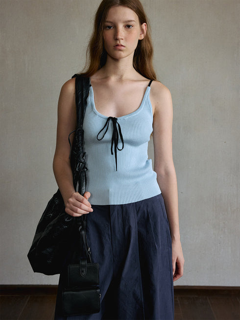 Halo Tie-Front Cami