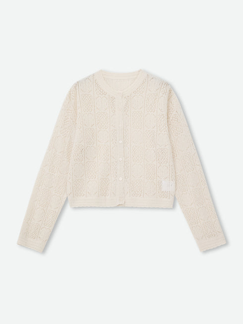 Fable Cardigan Pointelle