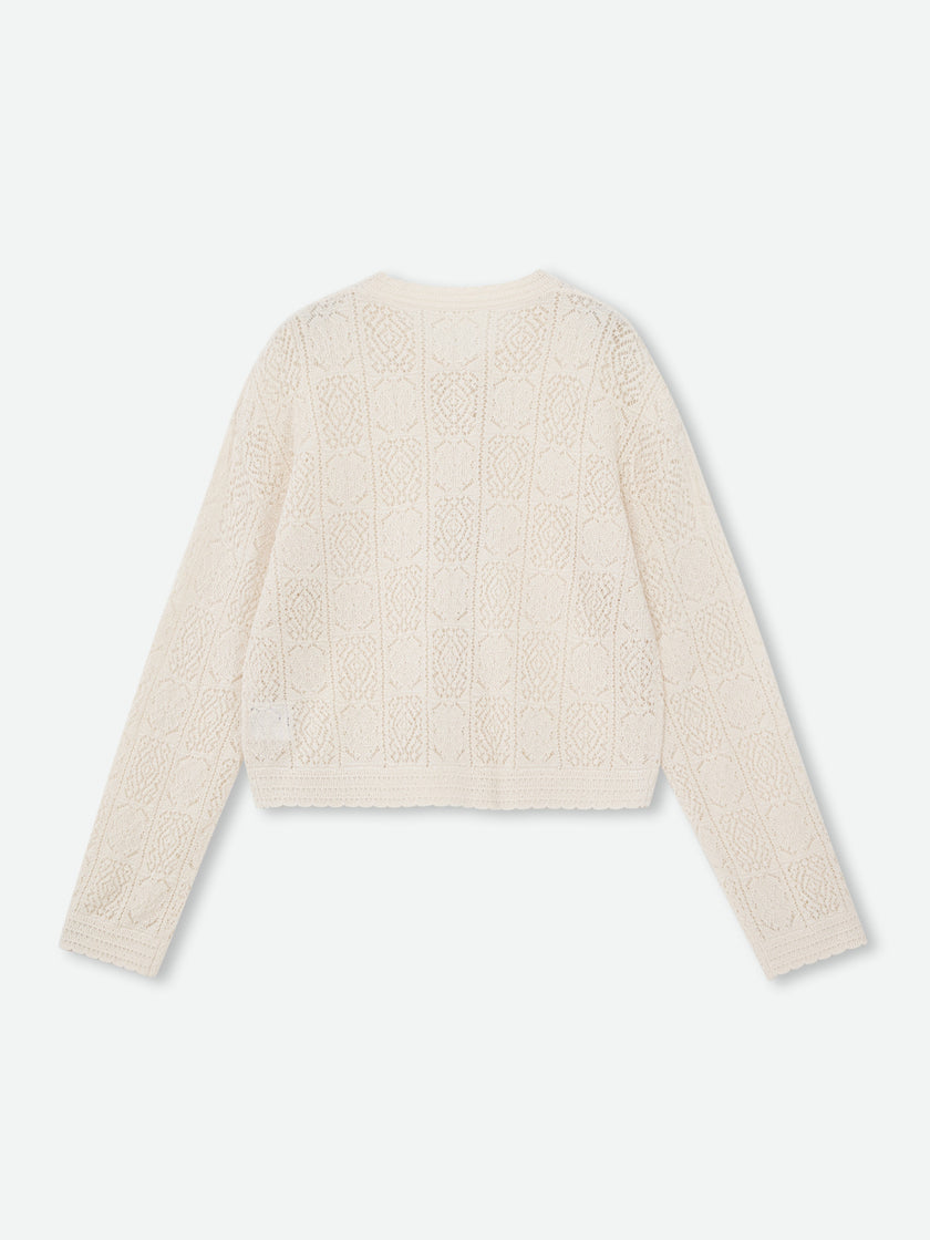 Fable Pointelle Cardigan