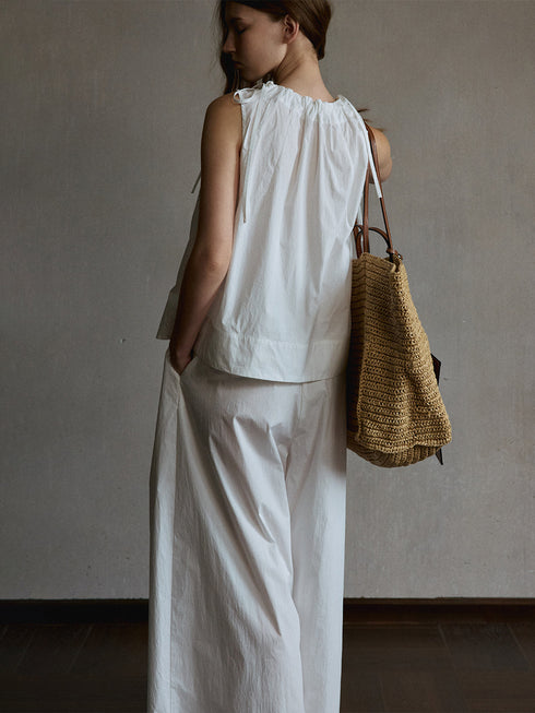 Eclipse Gathered Wide-Leg