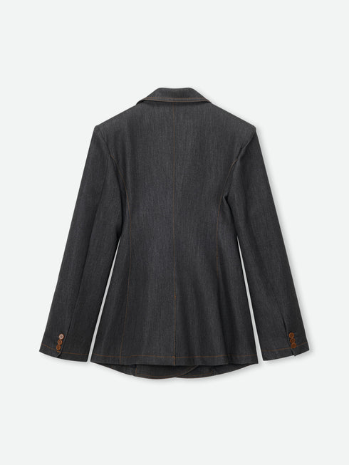 Topstitch Sculpted Blazer