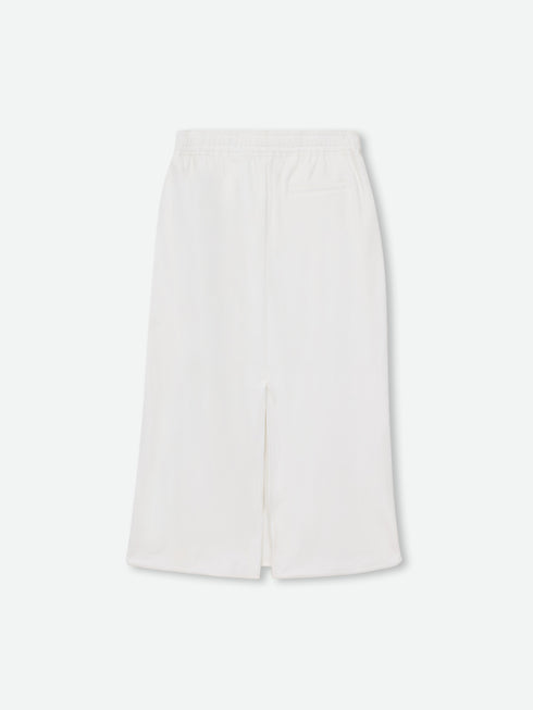 Blanc Column Skirt