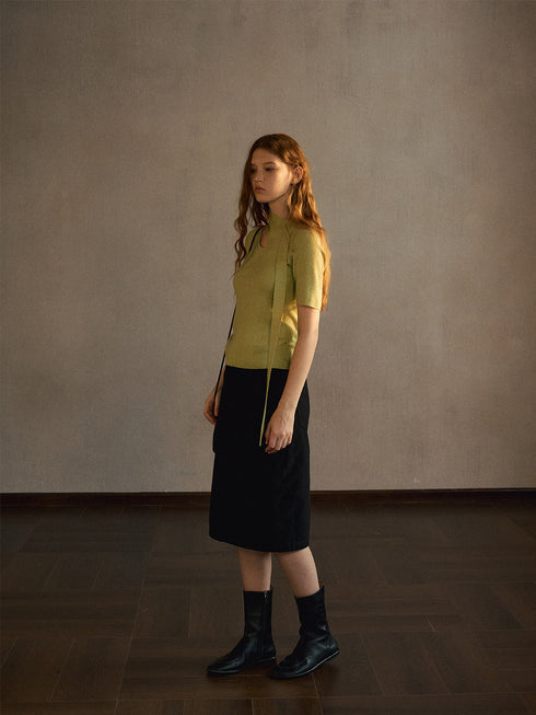 Nola Washed Utility Skirt