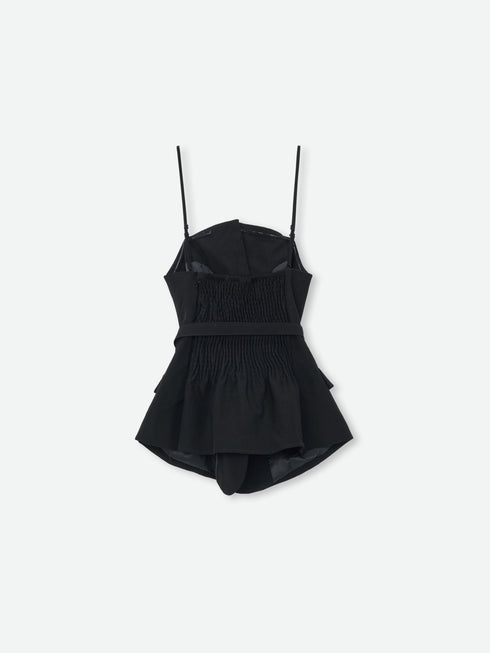 Veste Sans Bretelles Sculptée et Cintrée