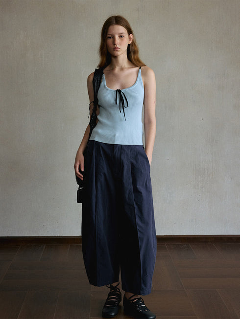 Halo Tie-Front Cami