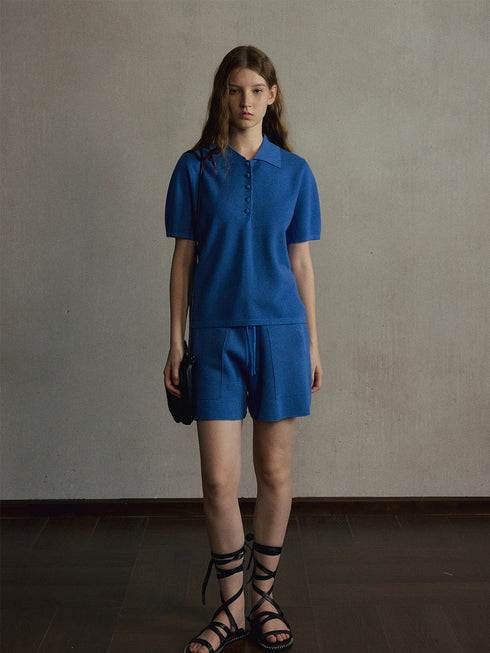 Neris Wool Polo Top