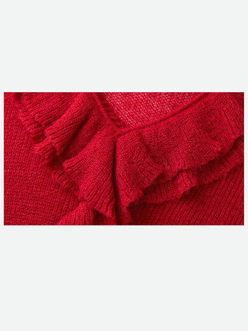 Aero Mohair V-Neck