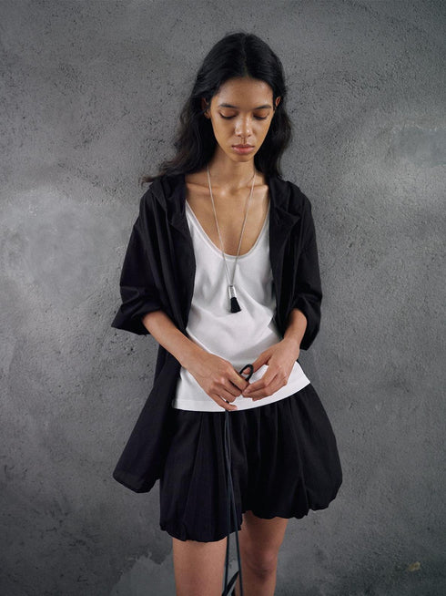 Haze Drift Hooded Shirt