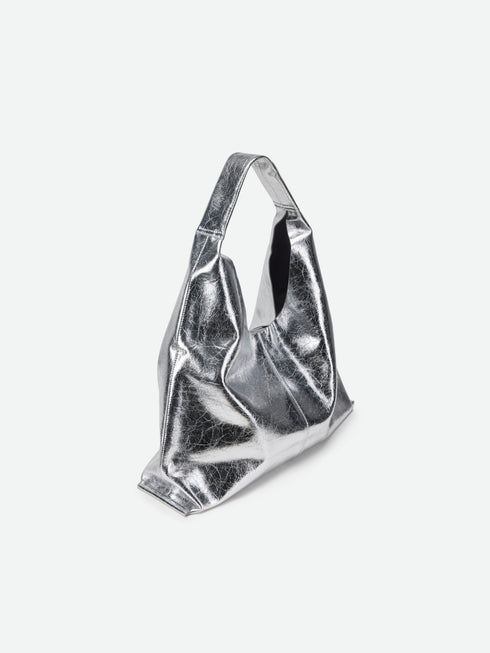 Bolso tote de cuero holgado