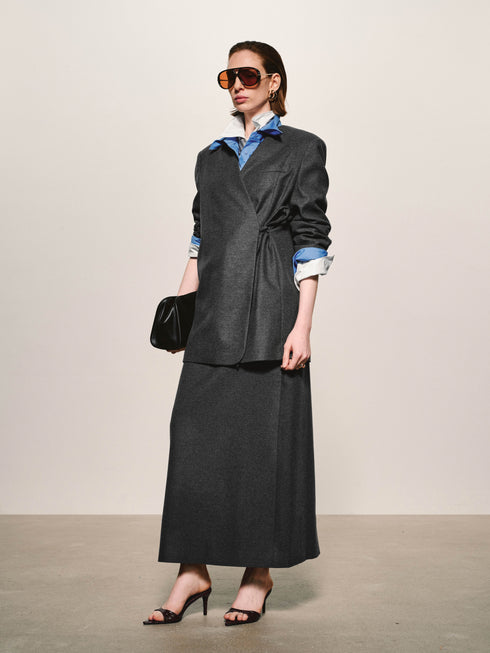 Noble Cashmere-Blend Wrap