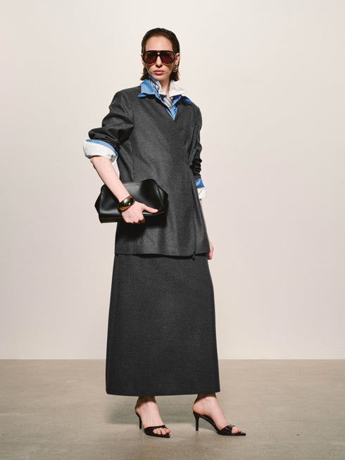 Noble Cashmere-Blend Wrap