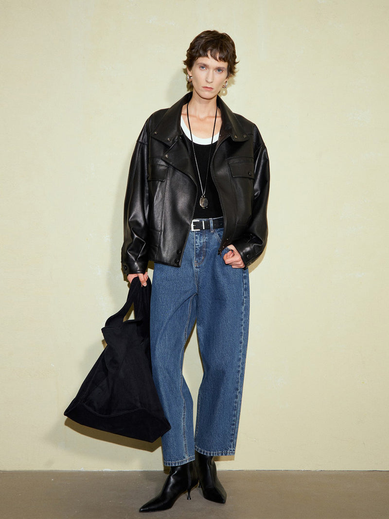 Fayro Bold Lambskin Jacket