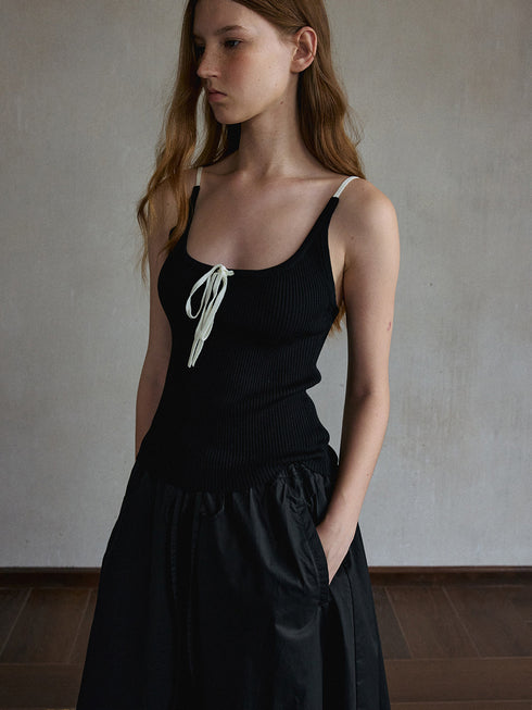 Halo Tie-Front Cami