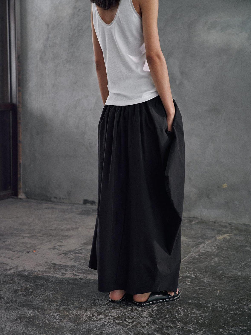 Nightfall Gathered Skirt