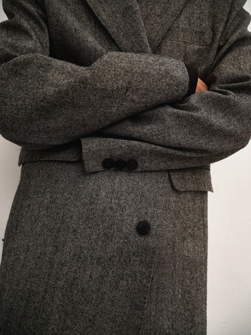 Orris Double-Breasted Wool Blazer