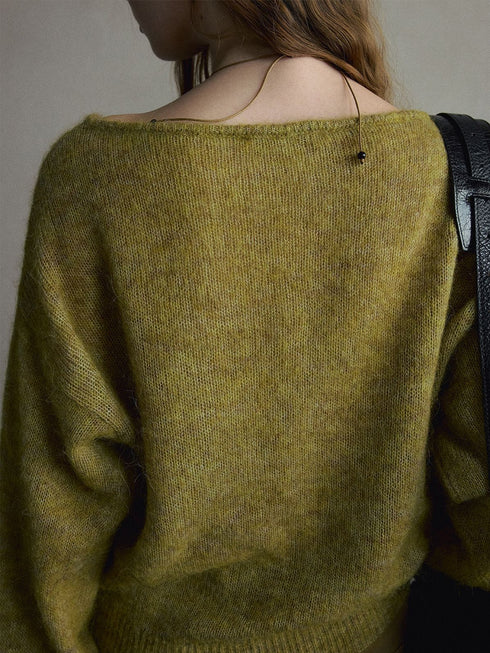 Cala Off-Shoulder Alpaca Top