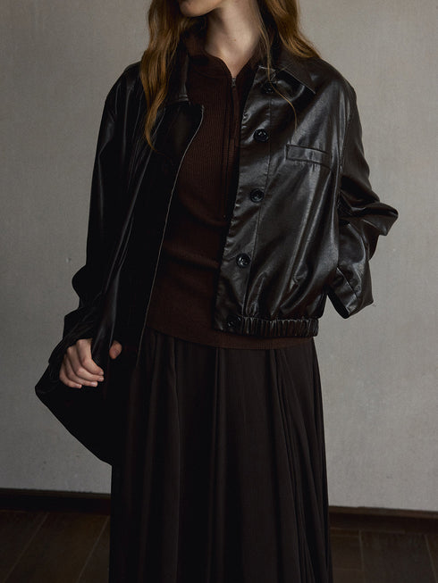 Vanta Cropped Blouson