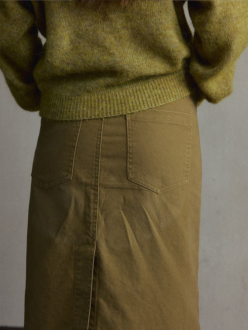Nola Washed Utility Skirt
