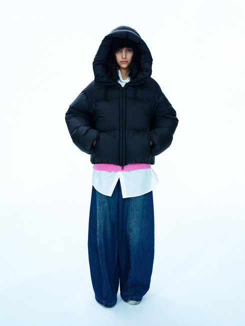 Nimbus Hooded Short Down Puffer Jacket