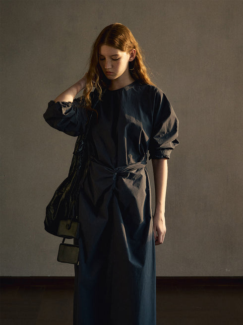 Orla Twist-Waist Dress