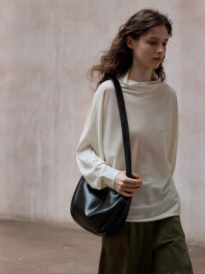 Zenya Wool Bat Pullover