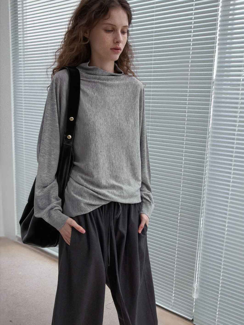 Zenya Wool Bat Pullover