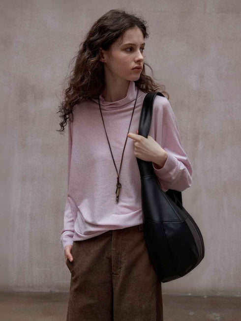 Zenya Wool Bat Pullover