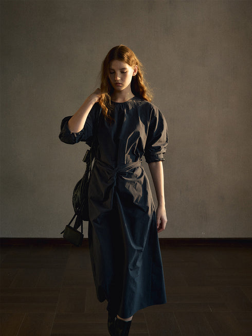Orla Twist-Waist Dress