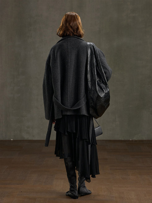 Corvian Wool Short Coat